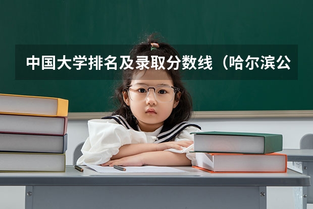 中国大学排名及录取分数线（哈尔滨公办二本大学排名及分数线）